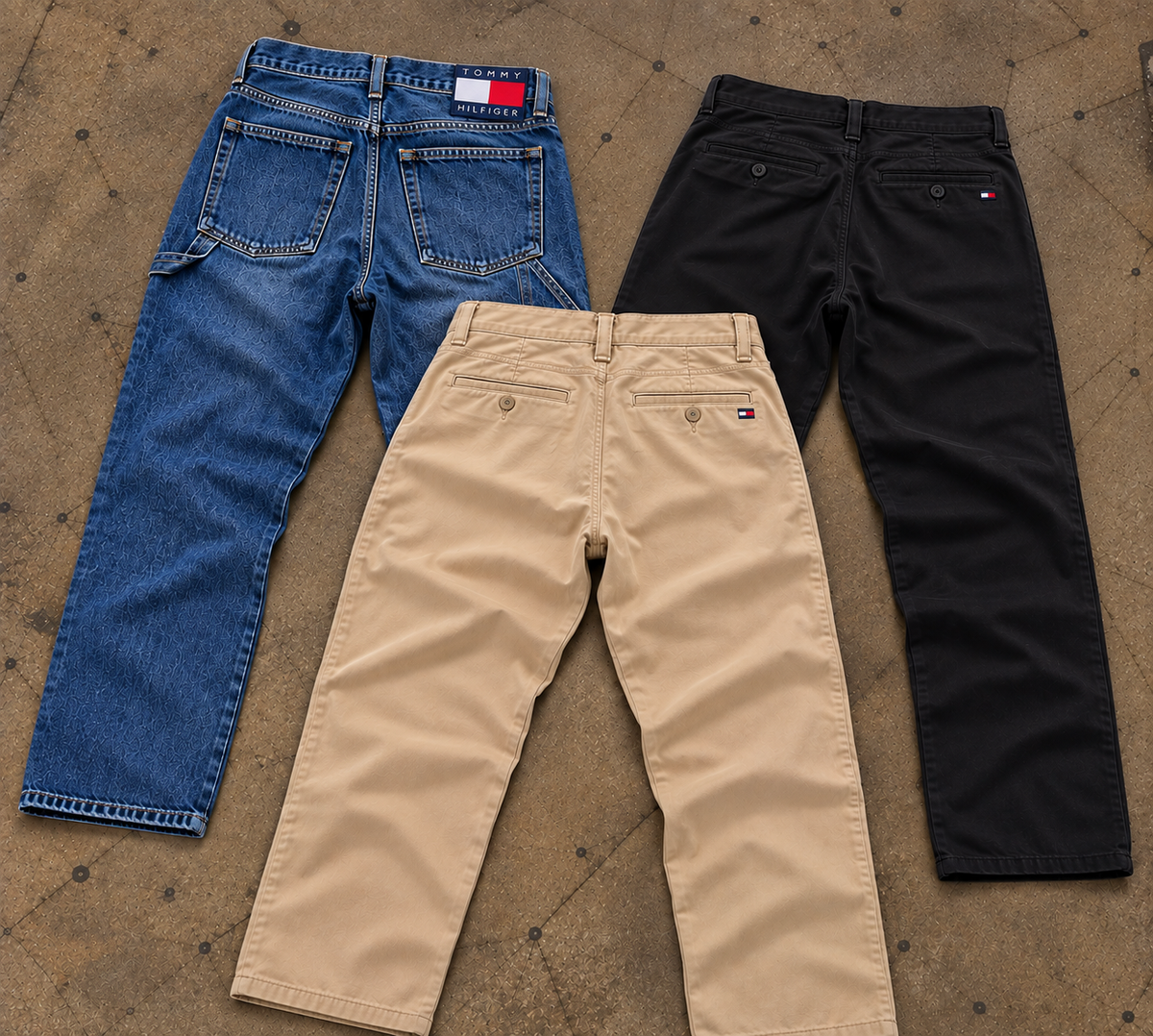BOX - Pantalons Tommy Hilfiger