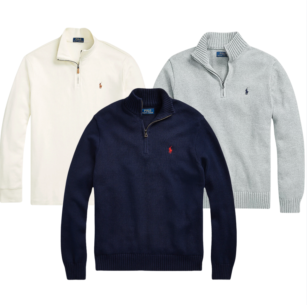 BOX - Pull Half Zip Ralph Lauren