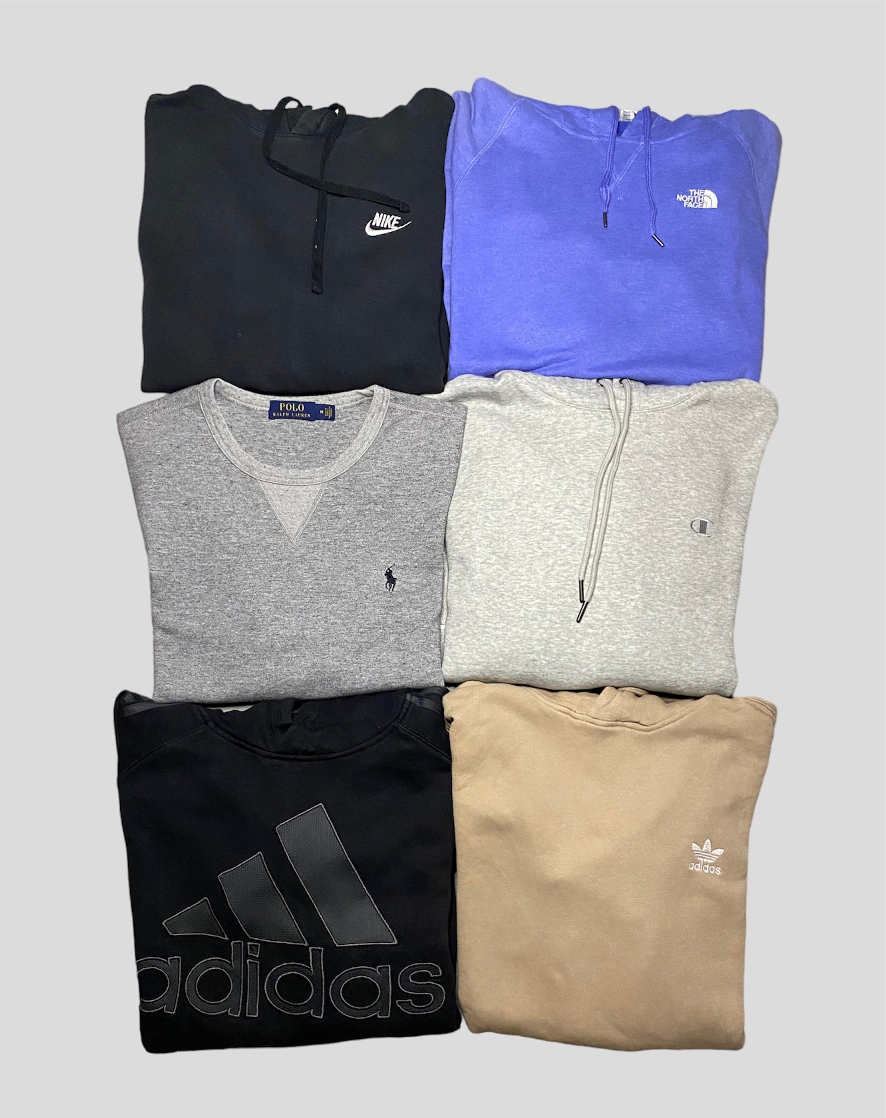 Lot De 15 Sweats Vintage Années 80/90 – Taille M, Coupe Classique, Multicolore
